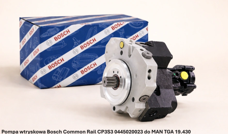 Pompa wtryskowa Bosch Common Rail CP3S3 0445020023 do MAN TGA 19.430 – D2066 LF01/LF11 - nowa, regeneracja, cena