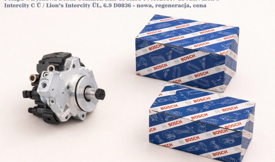 Pompa wtryskowa Bosch Common Rail CP3HS3 0445020167 do MAN Lion’s Intercity C Ü / Lion’s Intercity ÜL, 6.9 D0836 - nowa, regeneracja, cena