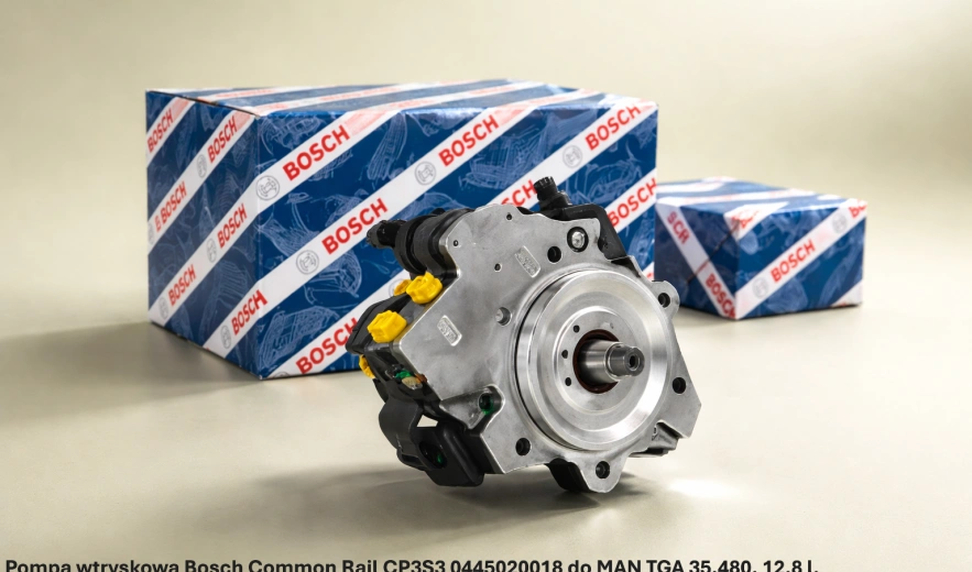 Pompa wtryskowa Bosch Common Rail CP3S3 0445020018 do MAN TGA 35.480, 12.8 l, D2876 LF12 - nowa, regeneracja, cena