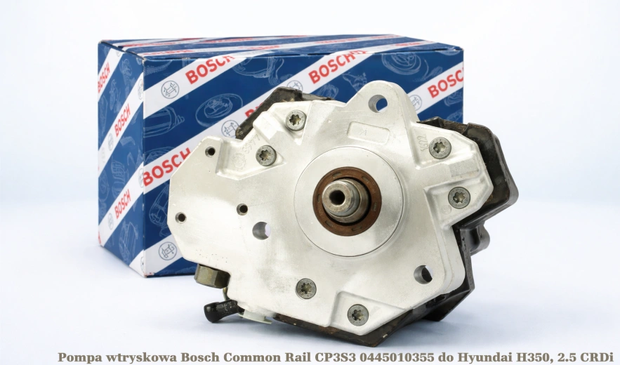 Pompa wtryskowa Bosch Common Rail CP3S3 0445010355 do Hyundai H350, 2.5 CRDi - nowa, regeneracja, cena