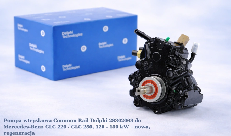 Pompa wtryskowa Common Rail Delphi 28302063 do Mercedes-Benz GLC 220 / GLC 250, 120 - 150 kW – nowa, regeneracja