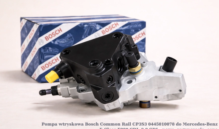 Pompa wtryskowa Bosch Common Rail CP3S3 0445010078 do Mercedes-Benz E-Class E280 CDI, 3.2 CDI - nowa, regeneracja, cena