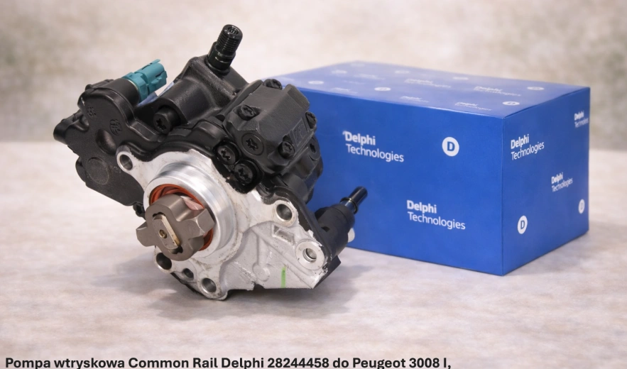 Pompa wtryskowa Common Rail Delphi 28244458 do Peugeot 3008 I, 100-120kW– nowa, regeneracja