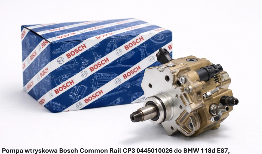 Pompa wtryskowa Bosch Common Rail CP3 0445010026 do BMW 118d E87, 2.0 D- nowa, regeneracja, cena