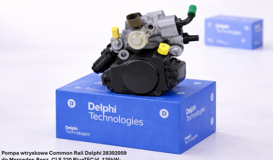 Pompa wtryskowa Common Rail Delphi 28302059 do Mercedes-Benz, CLS 220 BlueTEC/d, 125kW– nowa, regeneracja
