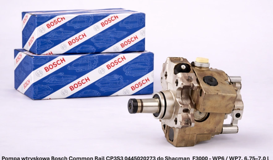 Pompa wtryskowa Bosch Common Rail CP3S3 0445020273 do Shacman F3000 - WP6 / WP7, 6.75–7.0 l - nowa, regeneracja, cena