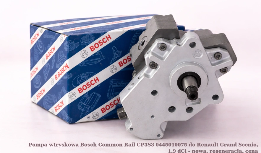 Pompa wtryskowa Bosch Common Rail CP3S3 0445010075 do Renault Grand Scenic, 1.9 dCi - nowa, regeneracja, cena