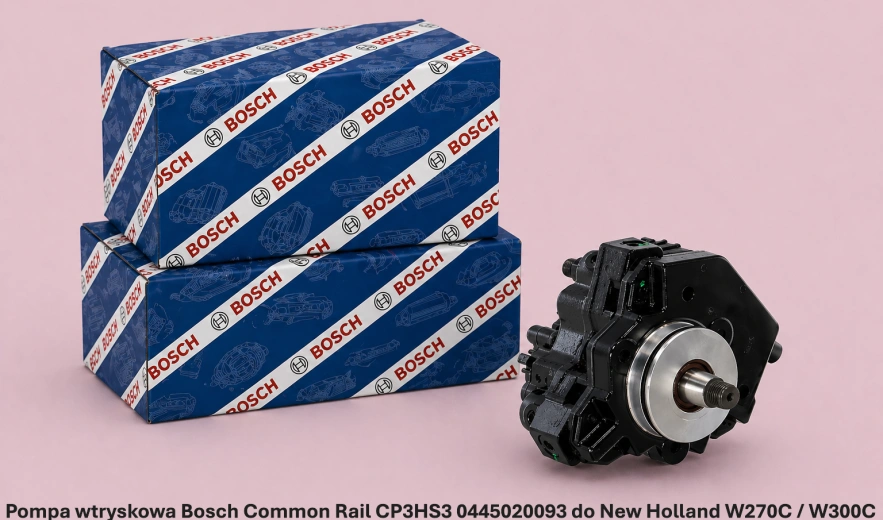 Pompa wtryskowa Bosch Common Rail CP3HS3 0445020093 do New Holland W270C / W300C - nowa, regeneracja, cena