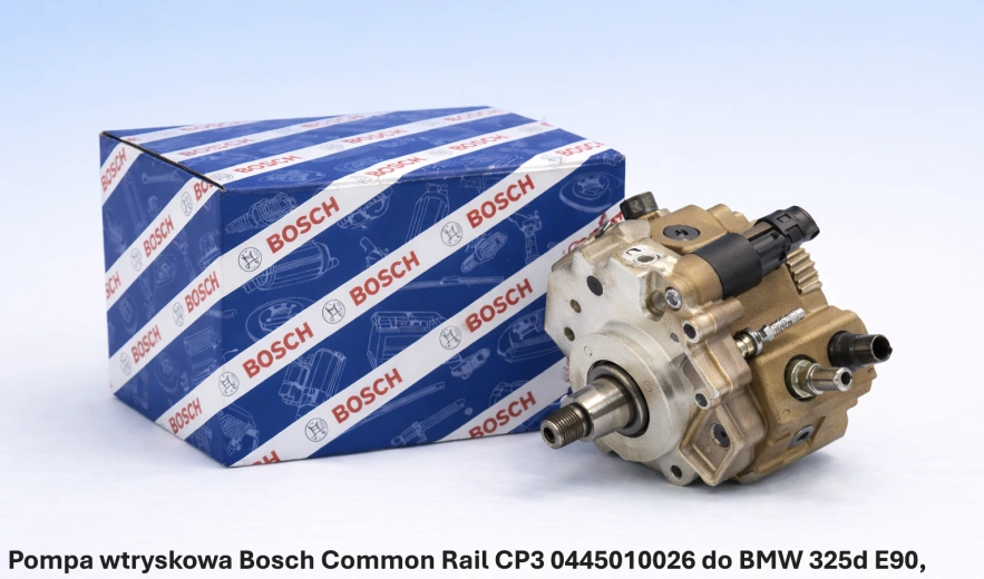 Pompa wtryskowa Bosch Common Rail CP3 0445010026 do BMW 325d E90, 3.0 D - nowa, regeneracja, cena