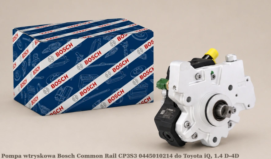 Pompa wtryskowa Bosch Common Rail CP3S3 0445010214 do Toyota iQ, 1.4 D-4D - nowa, regeneracja, cena