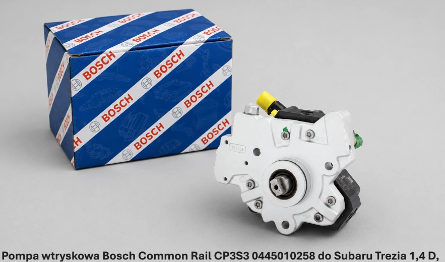 Pompa wtryskowa Bosch Common Rail CP3S3 0445010258 do Subaru Trezia 1,4 D, 1ND-TV - nowa, regeneracja, cena