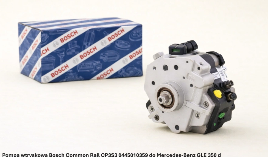 Pompa wtryskowa Bosch Common Rail CP3S3 0445010359 do Mercedes-Benz GLE 350 d - nowa, regeneracja, cena