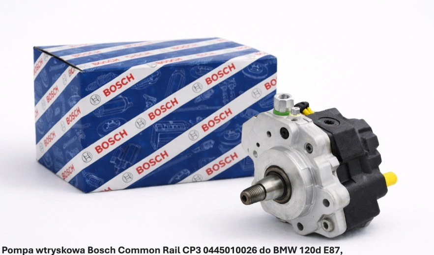 Pompa wtryskowa Bosch Common Rail CP3 0445010026 do BMW 120d E87, 2.0 D- nowa, regeneracja, cena