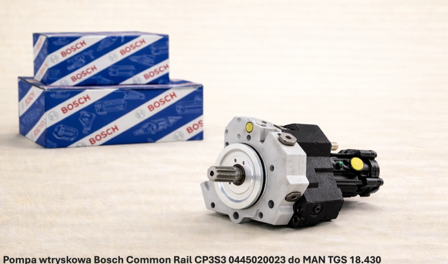 Pompa wtryskowa Bosch Common Rail CP3S3 0445020023 do MAN TGS 18.430 – D2066 – LF01 - nowa, regeneracja, cena