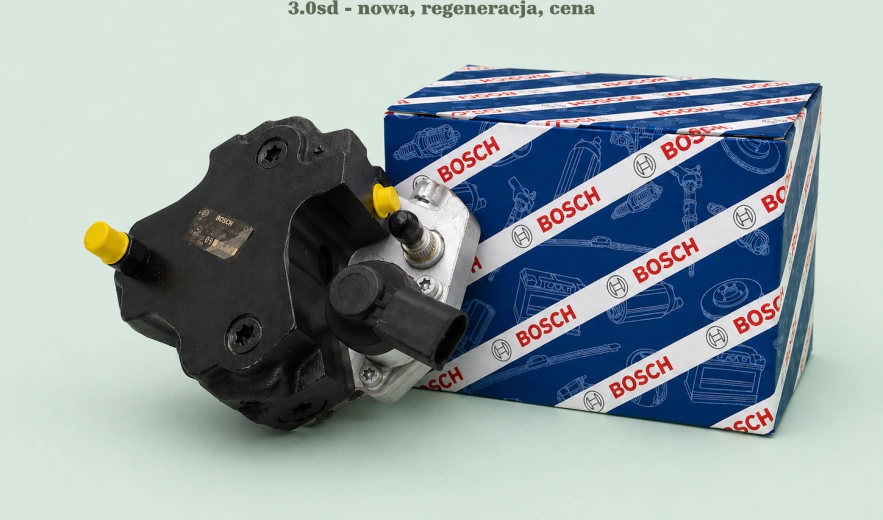 Pompa wtryskowa Bosch Common Rail CP3S3 0445010126 do BMW X5 (E70), 3.0sd - nowa, regeneracja, cena