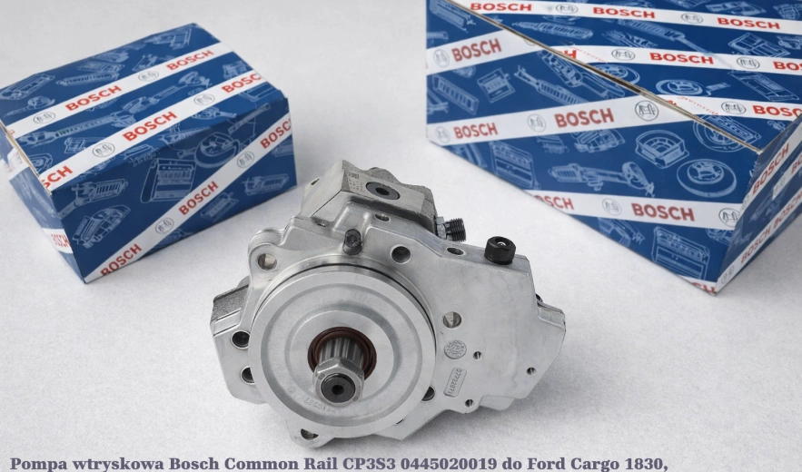 Pompa wtryskowa Bosch Common Rail CP3S3 0445020019 do Ford Cargo 1830, 7.3L ECOTORQ 300 - nowa, regeneracja, cena
