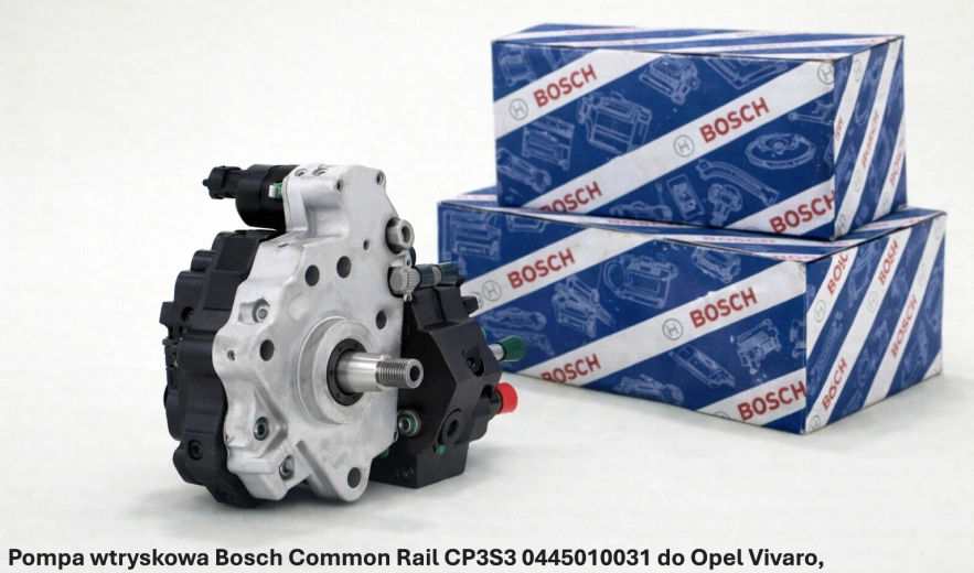 Pompa wtryskowa Bosch Common Rail CP3S3 0445010031 do Opel Vivaro, 1.9 Di / DTI - nowa, regeneracja, cena
