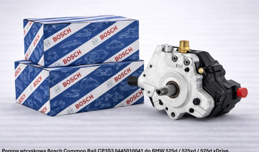 Pompa wtryskowa Bosch Common Rail CP3S3 0445010041 do BMW 525d / 525xd / 525d xDrive, 3.0d - nowa, regeneracja, cena