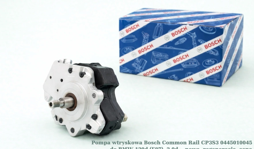 Pompa wtryskowa Bosch Common Rail CP3S3 0445010045 do BMW 120d (E87), 2.0d - nowa, regeneracja, cena