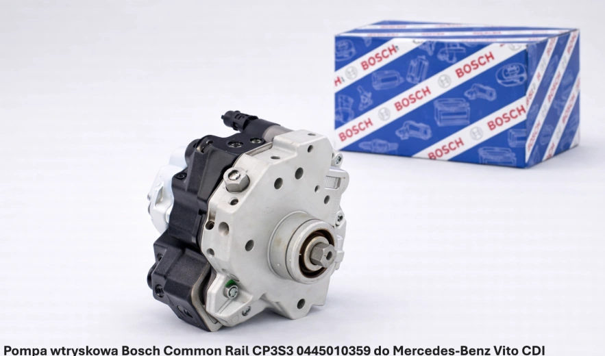 Pompa wtryskowa Bosch Common Rail CP3S3 0445010359 do Mercedes-Benz Vito CDI - nowa, regeneracja, cena
