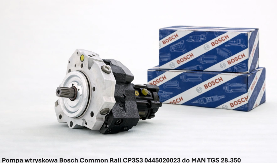 Pompa wtryskowa Bosch Common Rail CP3S3 0445020023 do MAN TGS 28.350 – D2066 – LF03 - nowa, regeneracja, cena
