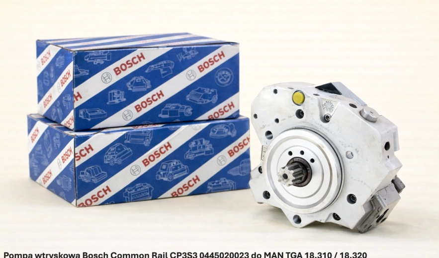 Pompa wtryskowa Bosch Common Rail CP3S3 0445020023 do MAN TGA 18.310 / 18.320 – D2066 LF04/LF14 - nowa, regeneracja, cena