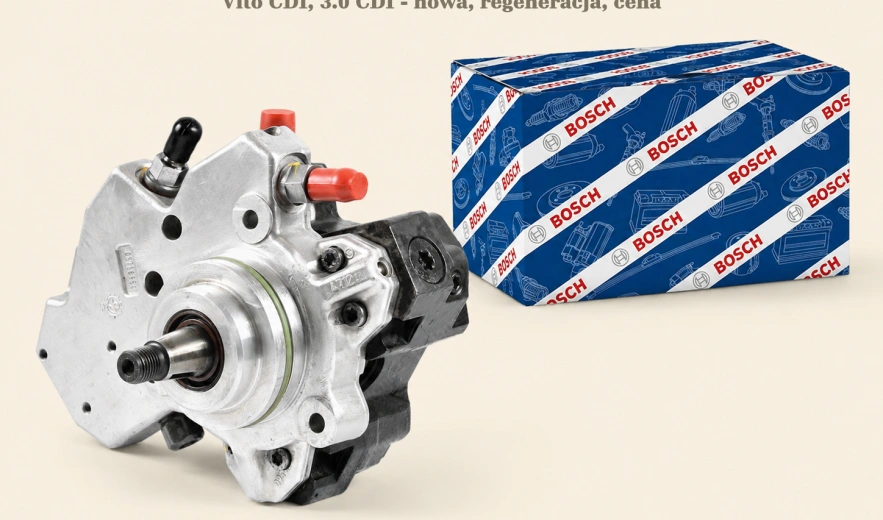 Pompa wtryskowa Bosch Common Rail CP3S3 0445010145 do Mercedes-Benz Vito CDI, 3.0 CDI - nowa, regeneracja, cena