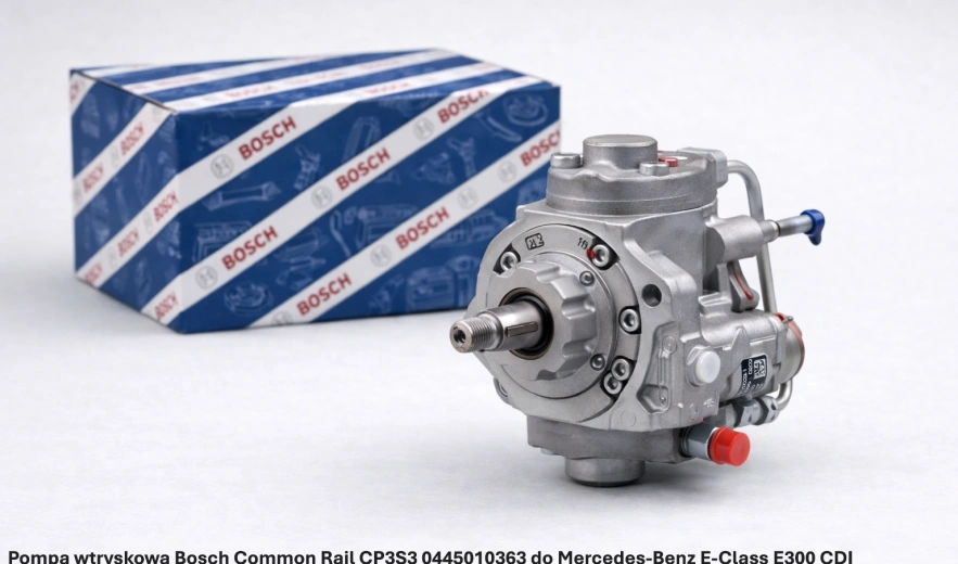Pompa wtryskowa Bosch Common Rail CP3S3 0445010363 do Mercedes-Benz E-Class E300 CDI – 3.0 V6 - nowa, regeneracja, cena