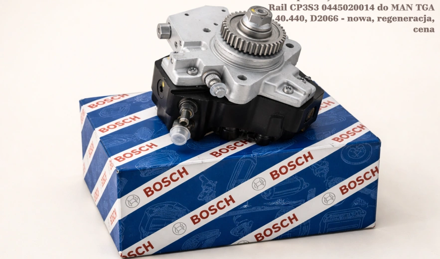 Pompa wtryskowa Bosch Common Rail CP3S3 0445020014 do MAN TGA 40.440, D2066 - nowa, regeneracja, cena