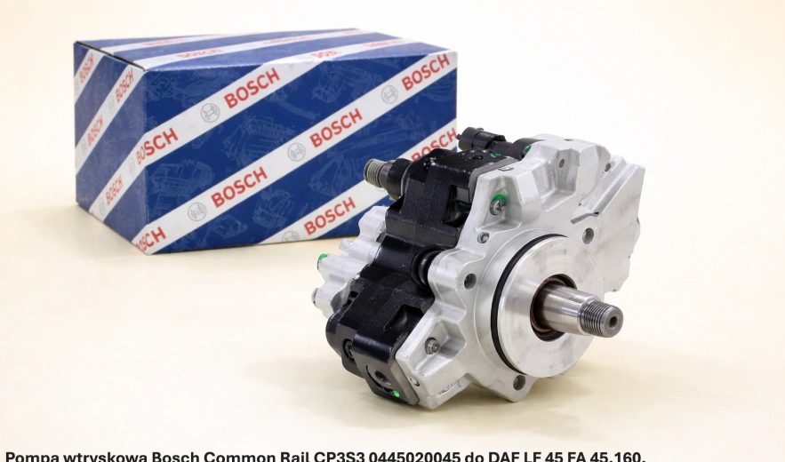 Pompa wtryskowa Bosch Common Rail CP3S3 0445020045 do DAF LF 45 FA 45.160, FR 118 S1- nowa, regeneracja, cena