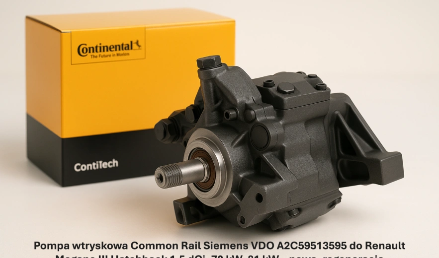 Pompa wtryskowa Common Rail Siemens VDO A2C59513595 do Renault Megane III Hatchback 1.5 dCi, 70 kW, 81 kW – nowa, regeneracja