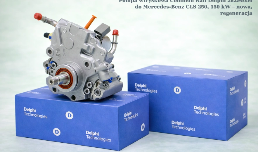 Pompa wtryskowa Common Rail Delphi 28294056 do Mercedes-Benz CLS 250, 150 kW – nowa, regeneracja