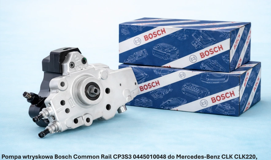 Pompa wtryskowa Bosch Common Rail CP3S3 0445010048 do Mercedes-Benz CLK CLK220, 2.2 CDI - nowa, regeneracja, cena