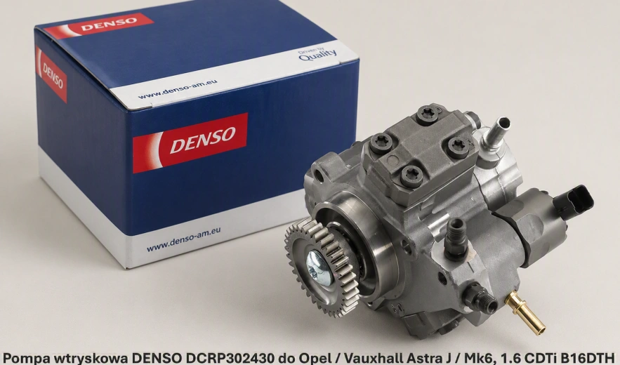 Pompa wtryskowa DENSO DCRP302430 do Opel / Vauxhall Astra J / Mk6, 1.6 CDTi B16DTH - nowa, regeneracja, cena