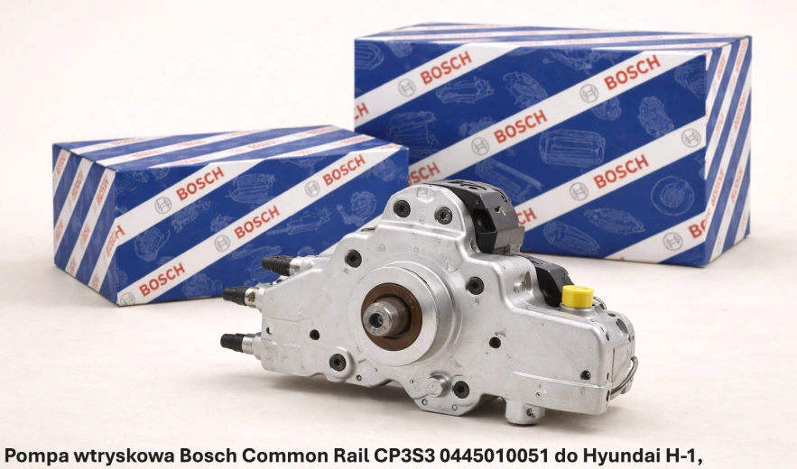 Pompa wtryskowa Bosch Common Rail CP3S3 0445010051 do Hyundai H-1, 2.5 CRDi - nowa, regeneracja, cena