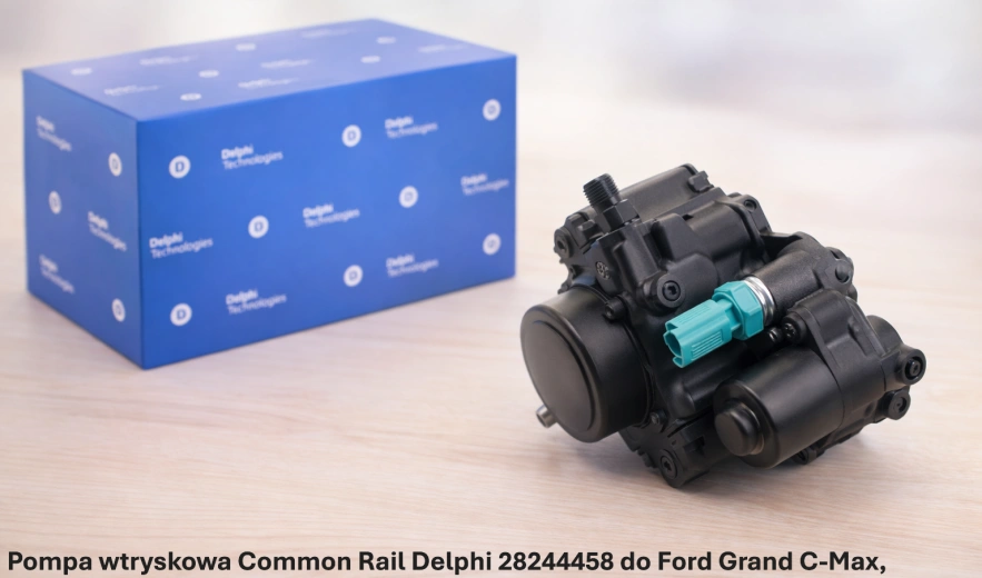 Pompa wtryskowa Common Rail Delphi 28244458 do Ford Grand C-Max, 85-120kW– nowa, regeneracja