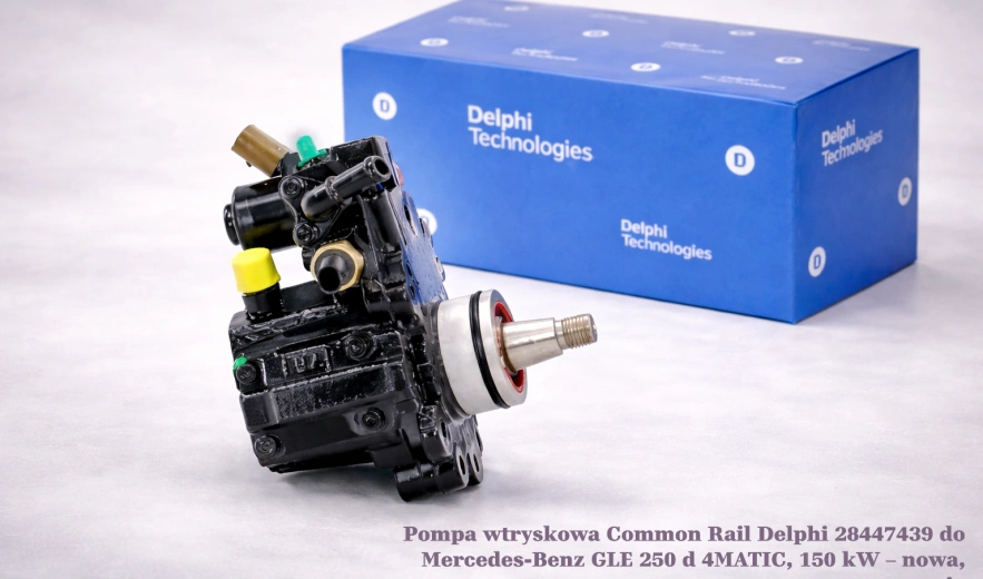 Pompa wtryskowa Common Rail Delphi 28447439 do Mercedes-Benz GLE 250 d 4MATIC, 150 kW – nowa, regeneracja