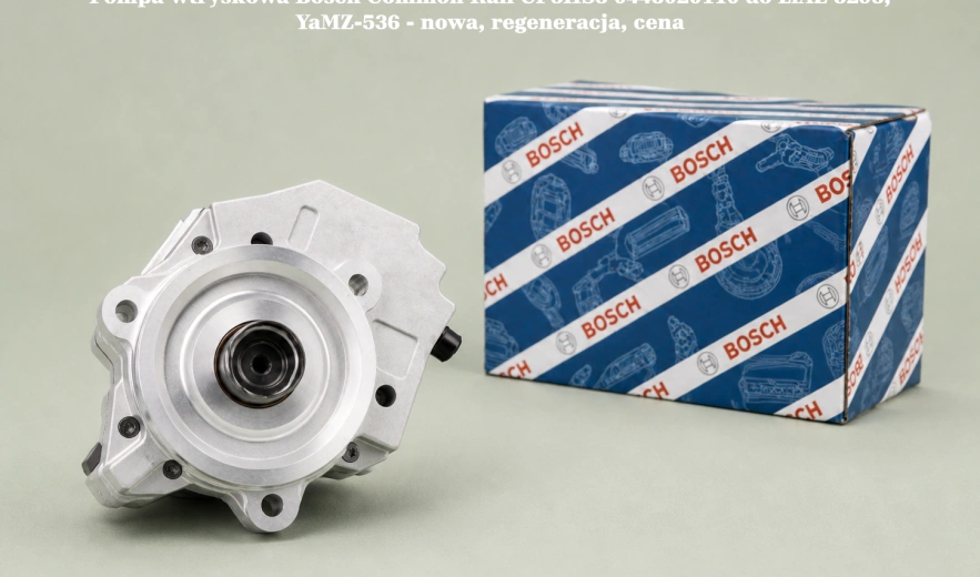 Pompa wtryskowa Bosch Common Rail CP3HS3 0445020110 do LiAZ 5293, YaMZ-536 - nowa, regeneracja, cena