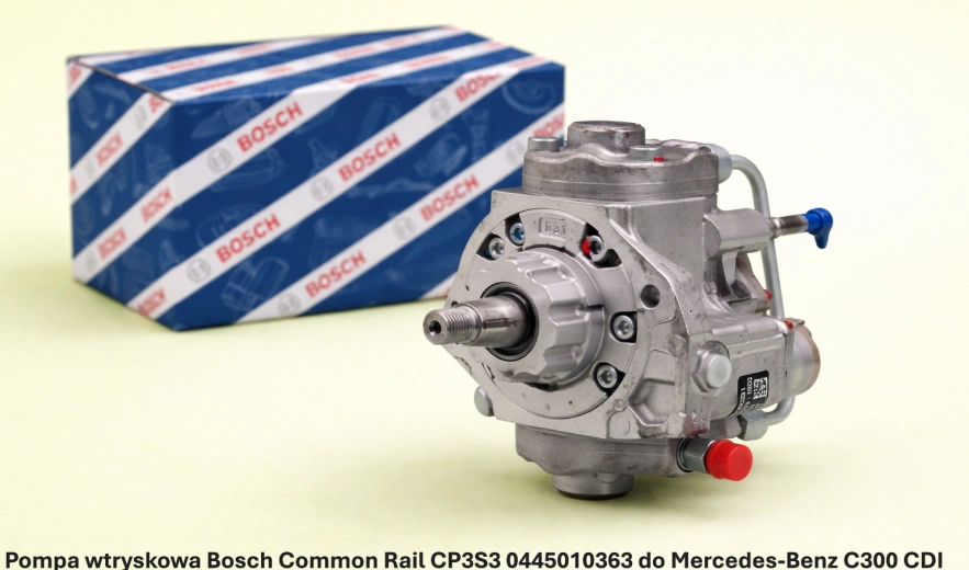 Pompa wtryskowa Bosch Common Rail CP3S3 0445010363 do Mercedes-Benz C300 CDI – 3.0 V6 - nowa, regeneracja, cena