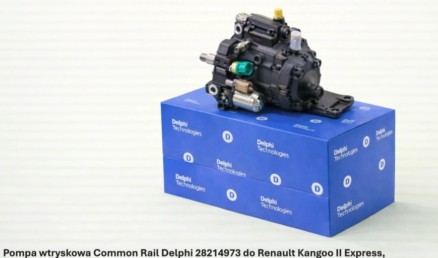 Pompa wtryskowa Common Rail Delphi 28214973 do Renault Kangoo II Express, 66kW– nowa, regeneracja