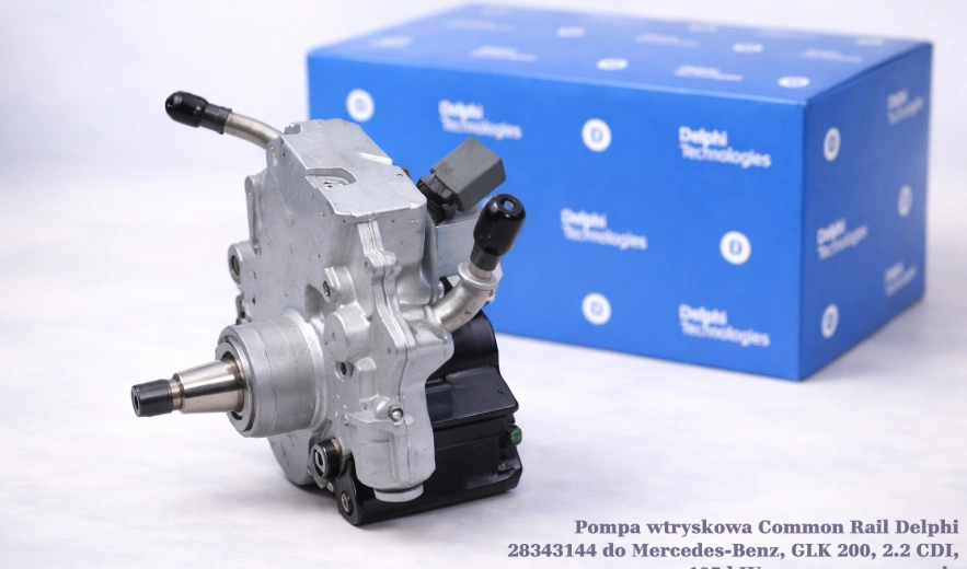 Pompa wtryskowa Common Rail Delphi 28343144 do Mercedes-Benz, GLK 200, 2.2 CDI, 105 kW – nowa, regeneracja