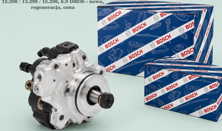 Pompa wtryskowa Bosch Common Rail CP3HS3 0445020100 do MAN TGM 12.290 / 13.290 / 15.290, 6.9 D0836 - nowa, regeneracja, cena