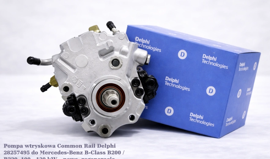 Pompa wtryskowa Common Rail Delphi 28257495 do Mercedes-Benz B-Class B200 / B220, 100 - 130 kW – nowa, regeneracja
