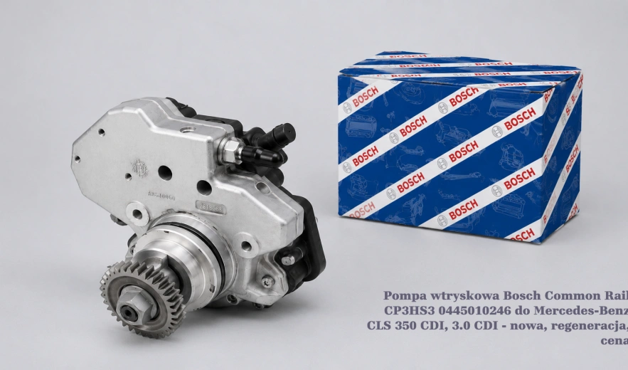 Pompa wtryskowa Bosch Common Rail CP3HS3 0445010246 do Mercedes-Benz CLS 350 CDI, 3.0 CDI - nowa, regeneracja, cena