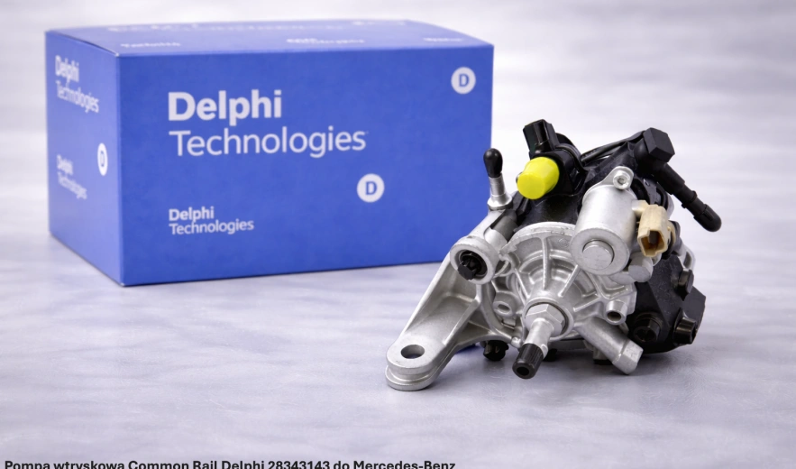 Pompa wtryskowa Common Rail Delphi 28343143 do Mercedes-Benz CLA 220 CDI/4MATIC, 130kW– nowa, regeneracja