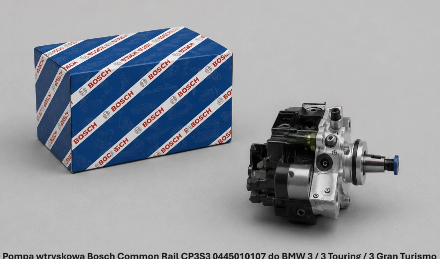 Pompa wtryskowa Bosch Common Rail CP3S3 0445010107 do BMW 3 / 3 Touring / 3 Gran Turismo – 325 d - nowa, regeneracja, cena