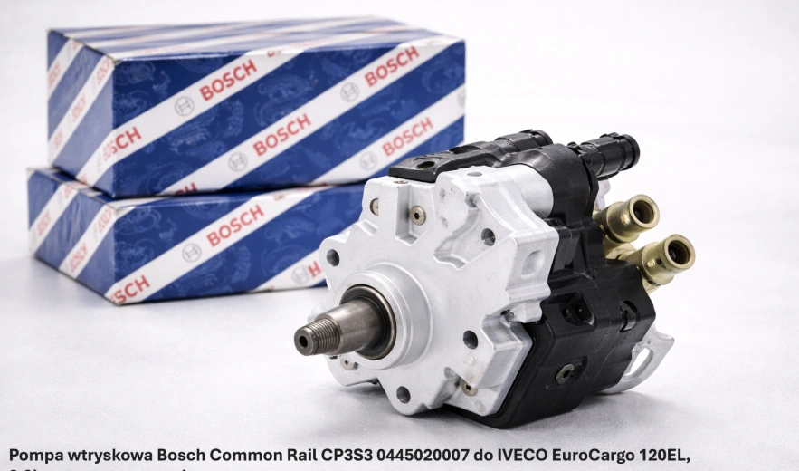 Pompa wtryskowa Bosch Common Rail CP3S3 0445020007 do IVECO EuroCargo 120EL, 3.9l - nowa, regeneracja, cena