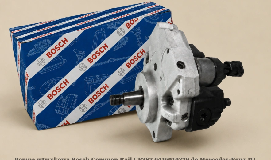 Pompa wtryskowa Bosch Common Rail CP3S3 0445010339 do Mercedes-Benz ML 420 CDI / ML 450 CDI, 4.0 CDI - nowa, regeneracja, cena