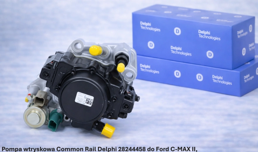 Pompa wtryskowa Common Rail Delphi 28244458 do Ford C-MAX II, 85-120kW– nowa, regeneracja