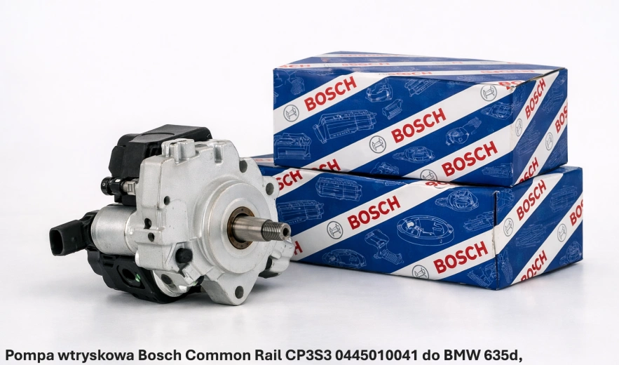 Pompa wtryskowa Bosch Common Rail CP3S3 0445010041 do BMW 635d, 3.0d - nowa, regeneracja, cena
